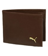 Puma Brown Leather Wallet 
